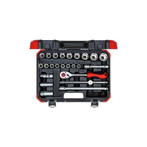 Dopsleutelset Gedore Red - 24-DELIG 1/2''