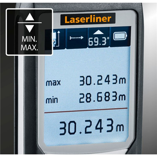 Laserafstandmeter Groen Laserliner - LRM GI5 50M