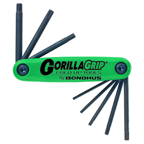 Inbussleutelset Gorillagrip Bondhus - TF8 8-DELIG T9-40