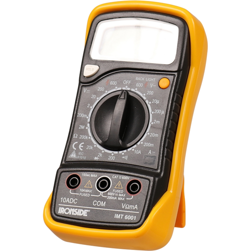 Multimeter Digitaal Ironside - 200mA/250V