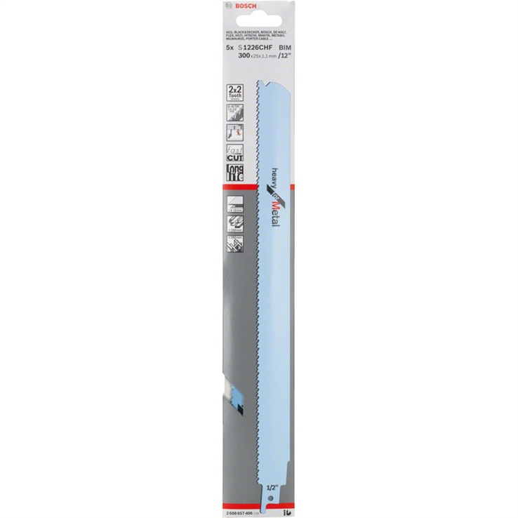 reciprozaagblad bosch heavy for metal