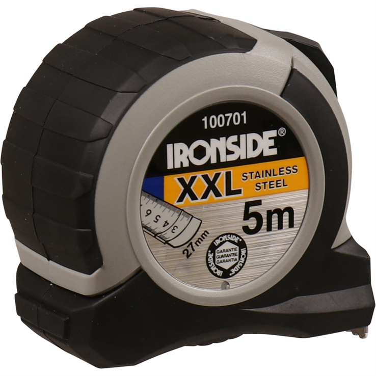 rolbandmaat kunststof/rubber ironside
