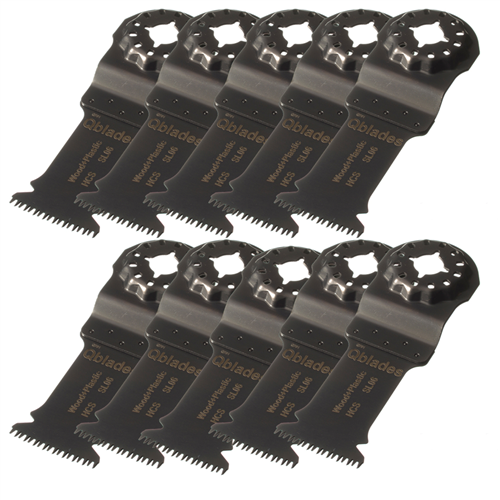Multizaagblad Precisie Qblades Sl - SL06 35X50MM SET à 10+1 ST
