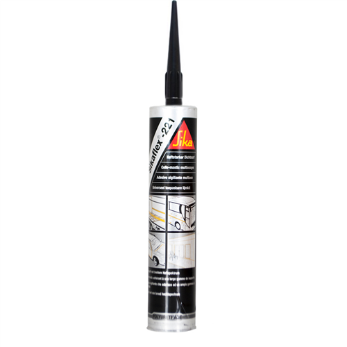 Lijm-Afdichtkit Sikaflex 221 - 300ML ZWART