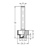 getrapte frees hardmetaal jso-3