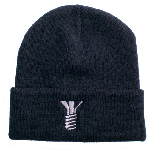 Muts Beanie Groenhart - ZWART
