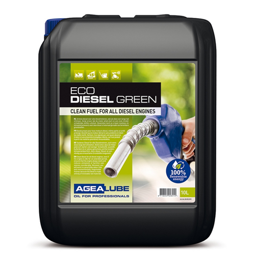 Brandstof Agealube Eco Diesel - 10L ECO DIESEL GREEN