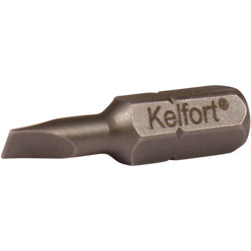 Schroefbit Gleufkop Kelfort - SL 0.5X4.0MM 25MM 1/4''