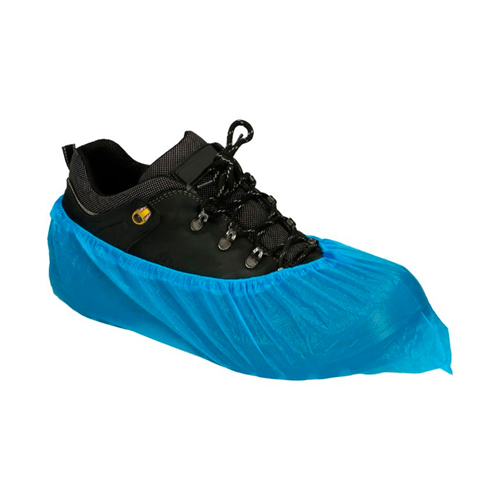 Overschoenen Pe Blauw Oxxa - 30mu PAK à 100 STUKS