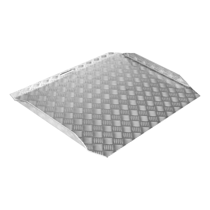 drempelhulp alu zwartgrijs secucare