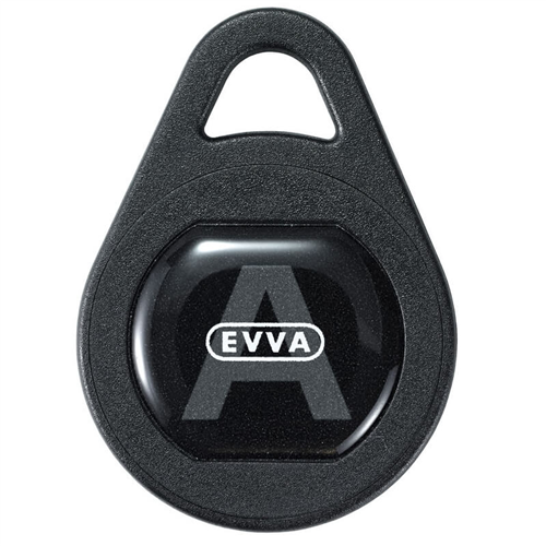 Sleutelhanger/Tag Zwart Evva - AIRKEY SH SET à 25 STUKS
