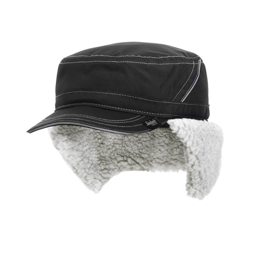 Wintercap Gevoerd Snickers - 9099 ZWART M