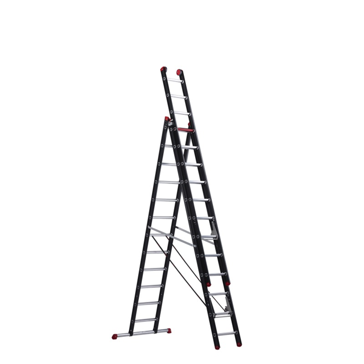 reformladder aluminium zwart altrex