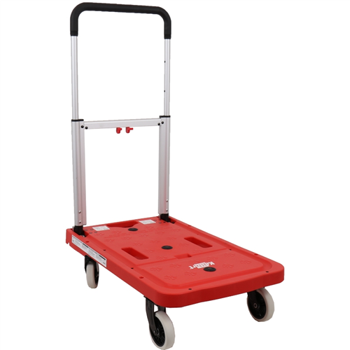 Transportkar Kelfort - 68X41CM 125KG ROOD