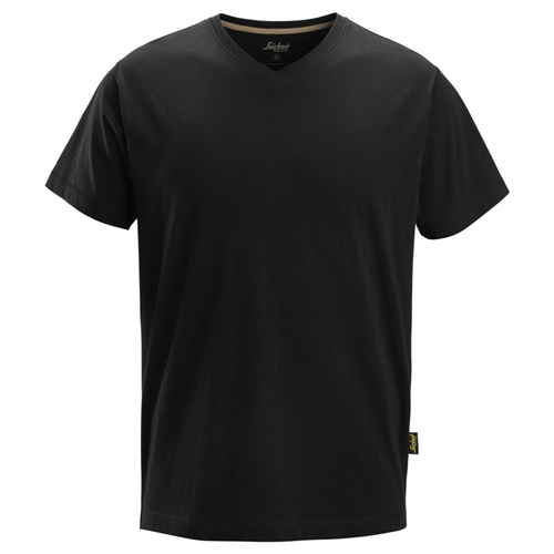 T-Shirt Classic Snickers - 2512 ZWART XS