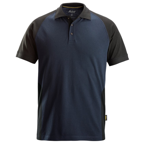 Poloshirt Classic Snickers - 2750 DONKERBLAUW/ZWART XL