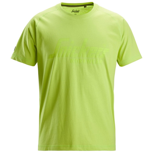 T-Shirt Logo Snickers - 2590 LIME XS
