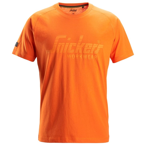 T-Shirt Logo Snickers - 2590 ORANJE 3XL