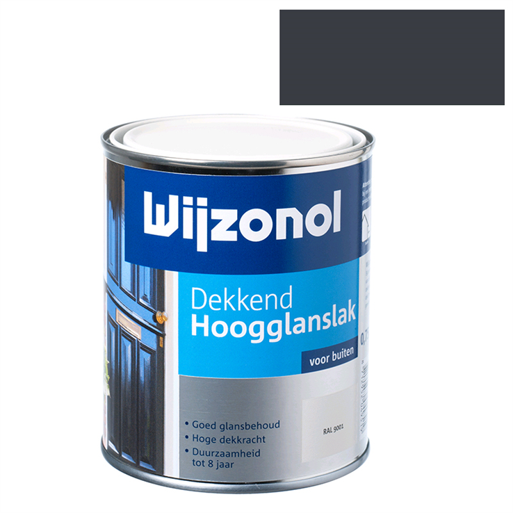 buitenverf hoogglans wijzonol