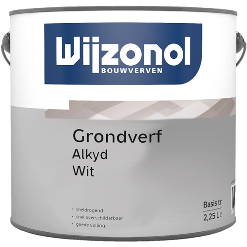 Grondverf Wijzonol - 2500ML WIT