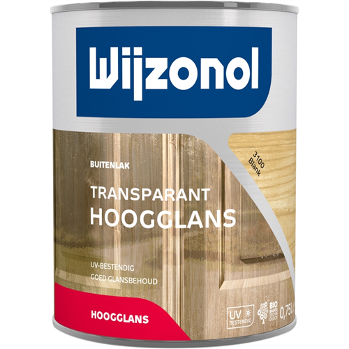 Lak Transparant Hoogglans Blank - 3100 750ML