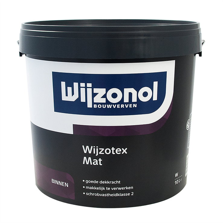 muurverf mat zuiverwit wijzonol