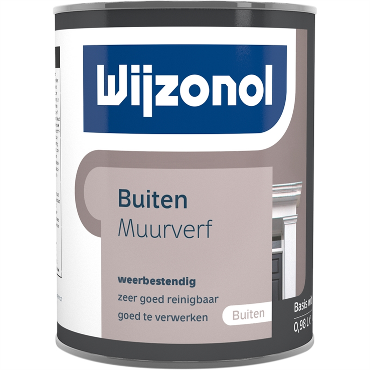 muurverf buiten semi-mat wijzonol