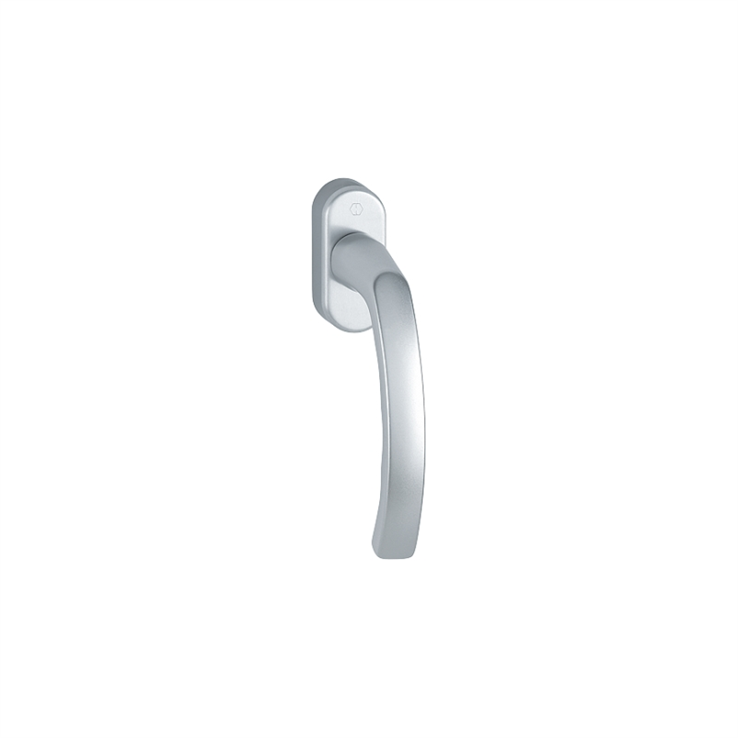 raamkruk recht aluminium f1 hoppe