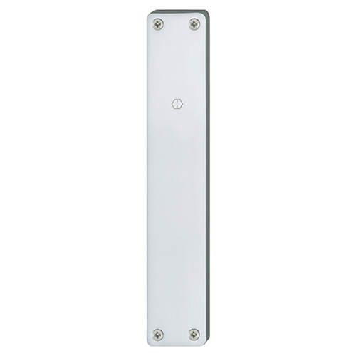 Langschild Aluminium F1 Hoppe - 202 GEHEEL BLIND