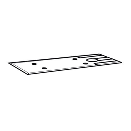 Afdekplaat Rvs Dorma - 46700060