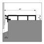 slijtdorpelstrip aluminium ellen met lip-5