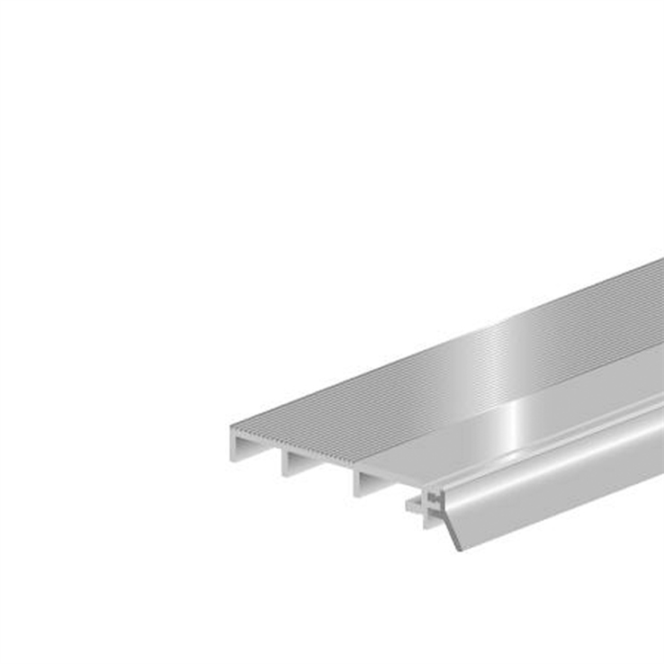 slijtdorpelstrip aluminium ellen met lip