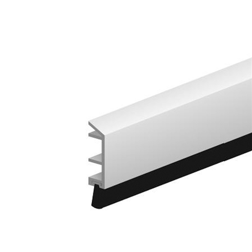 Dorpelprofiel Kunststof Opbouw Ellen - DECO [PDS B] 100CM WIT [DHZ]