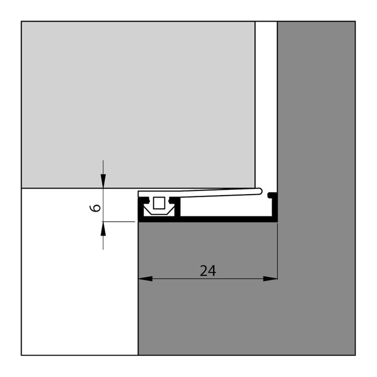 tochtprofiel aluminium inbouw ellen