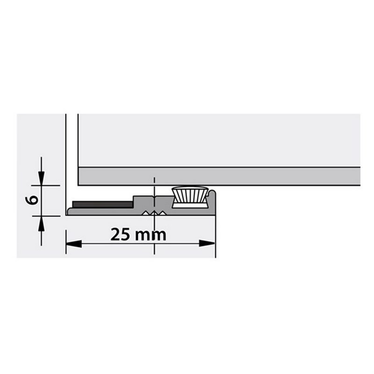 sponningprofiel alprokon 550