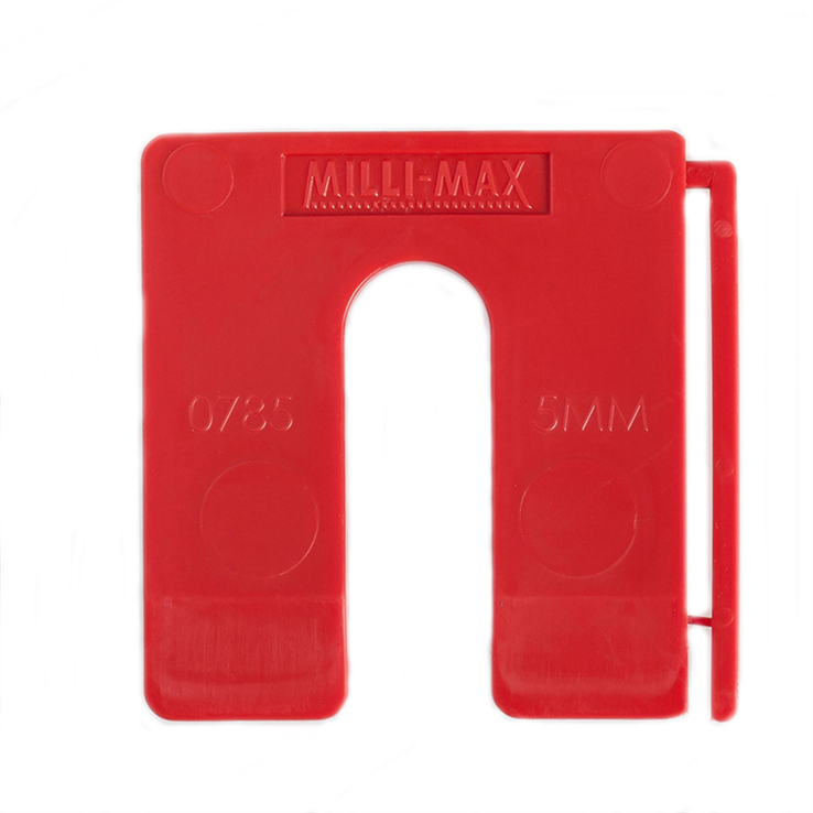 uitvulplaatjes kunststof milli-max