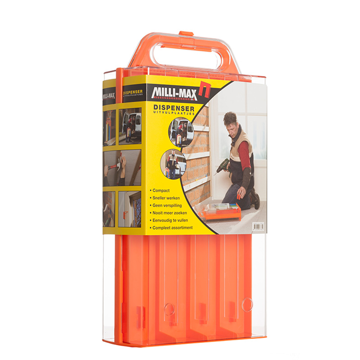 uitvulplaatdispenser milli-max