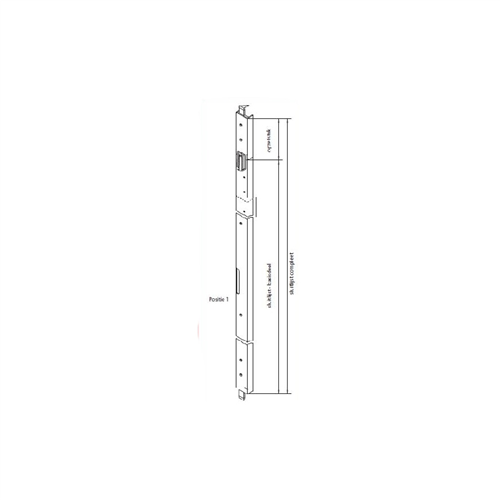 Verlengstuk Verzinkt Kfv - 7750-133-4 530MM