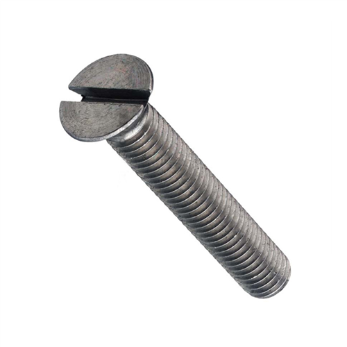 Metaalschroef Rvs A2 - M6.0X 12MM PK GLEUF DIN 963