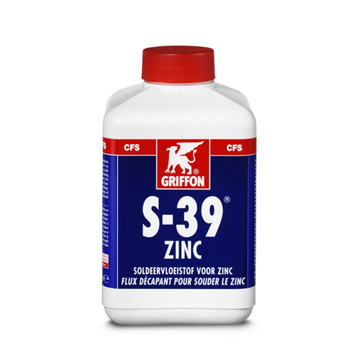 Soldeervloeistof Zachtsoldeer Griffon - S-39 ZINC 750ML