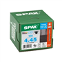 gevelschroef zwart rvs a2 spax-4