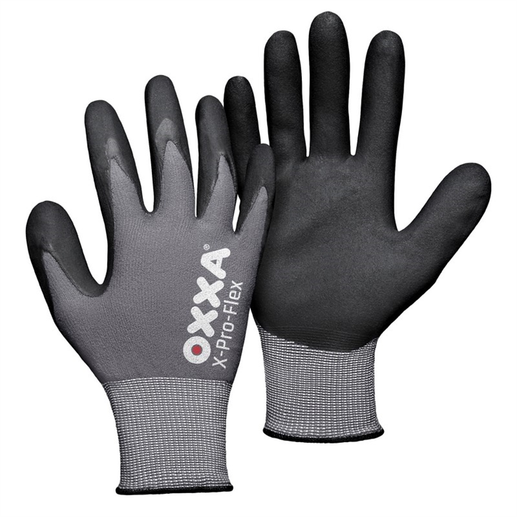 werkhandschoenen nylon/lycra oxxa