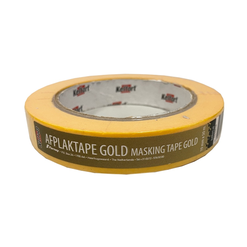 Schilderstape Washi Kelfort - GOLD 19MM 50M GEEL