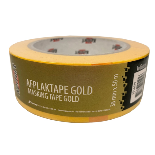 Schilderstape Washi Kelfort - GOLD 38MM 50M GEEL