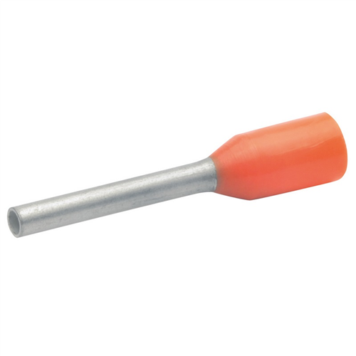 Adereindhuls Geisoleerd Klauke -  0.50MM2 169O ORANJE