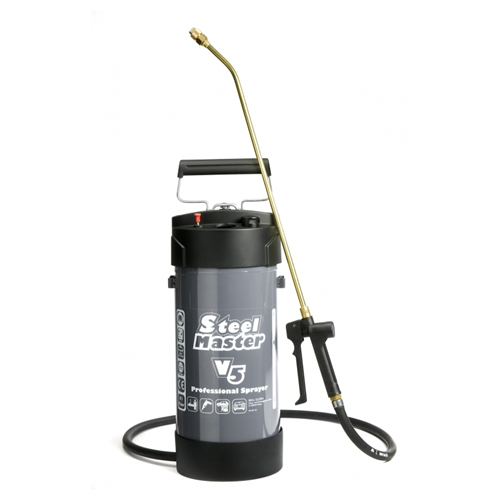 Hogedrukspuit Gloria - STEELMASTER V5 5L / 6 BAR