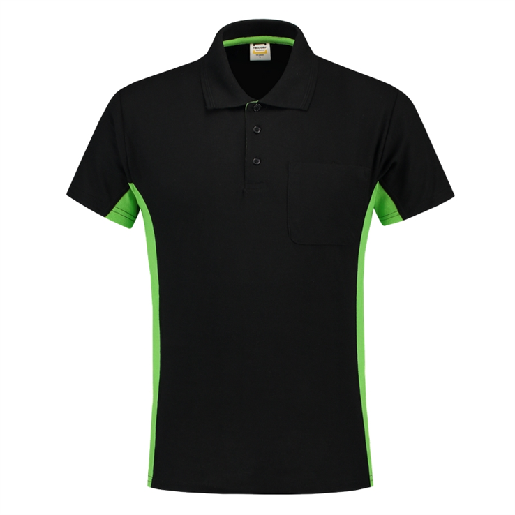 poloshirt bicolor borstzak tricorp