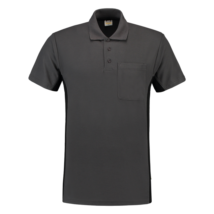 poloshirt bicolor borstzak tricorp