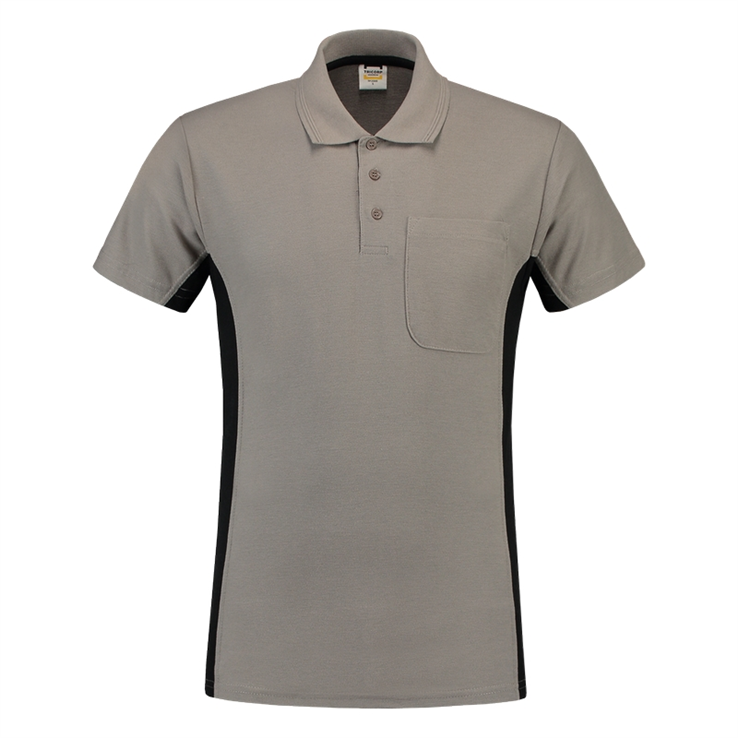 poloshirt bicolor borstzak tricorp