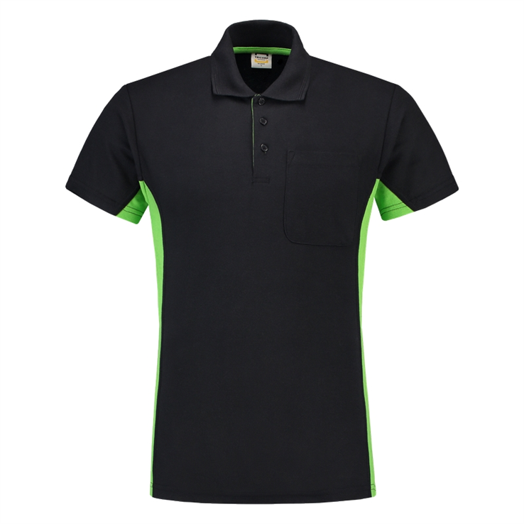 poloshirt bicolor borstzak tricorp